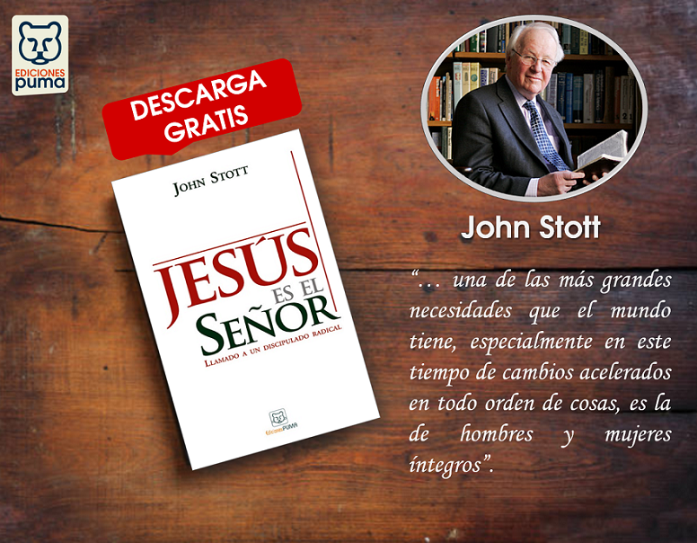 John Stott-Jesús es el Señor-libro de regalo